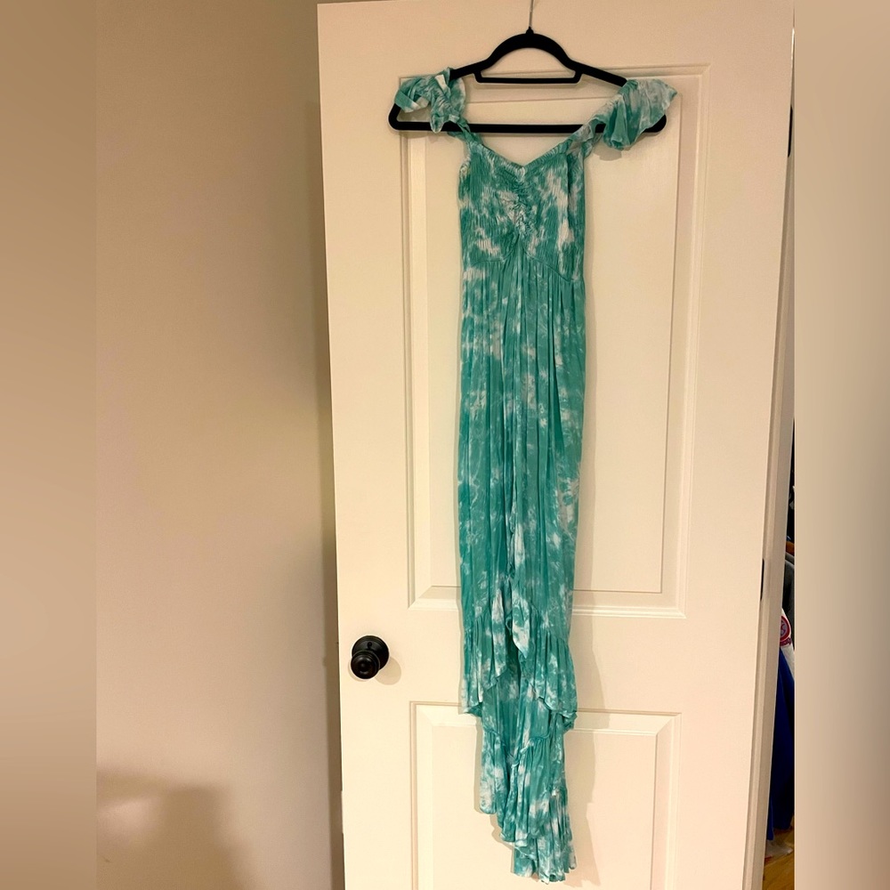 Tiare Hawaii green maxi dress! One size